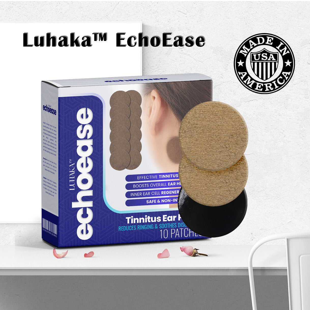 Luhaka™ Upgraded EchoEase Tinnitus Ear Patch 😊 1