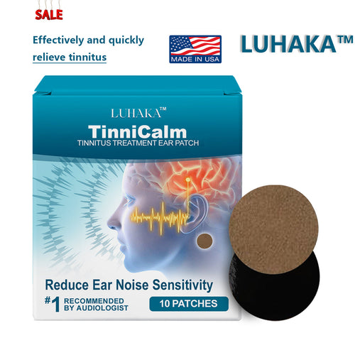 LUHAKA™ TinniCalm - Tinnitus Treatment Ear Patch 😄