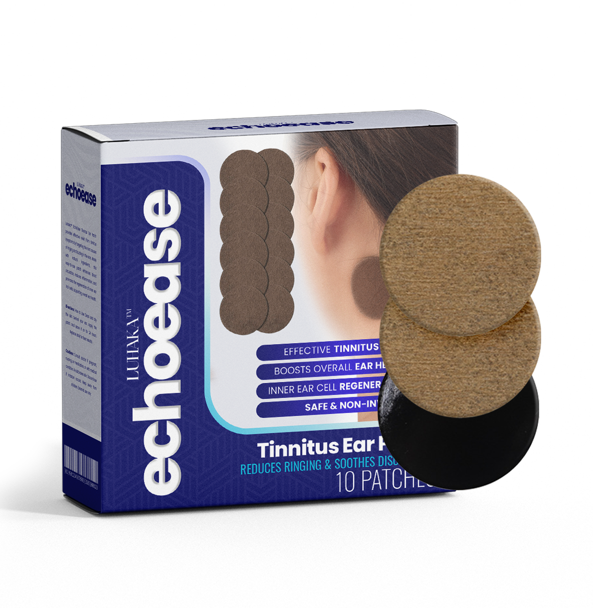 Luhaka™ Upgraded EchoEase Tinnitus Ear Patch 😊 1