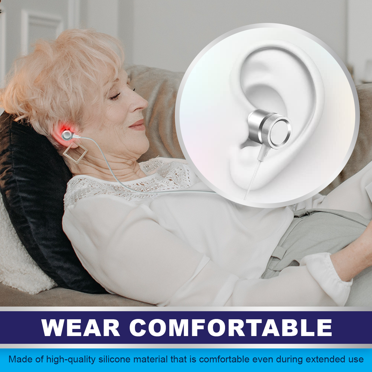 DAFEILA™ INFRAPEACE -Red Light Therapy Ear Plugs ACE1