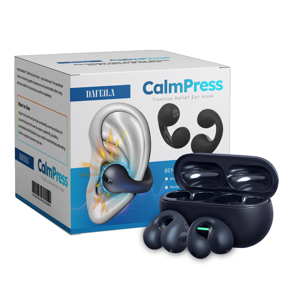 Dafeila™ CalmPress Tinnitus Relief Ear Hook