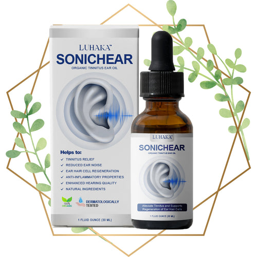 Luhaka™ SonicHear Organic Tinnitus Ear Health Oil 🔥Limited Time Offer🔥3