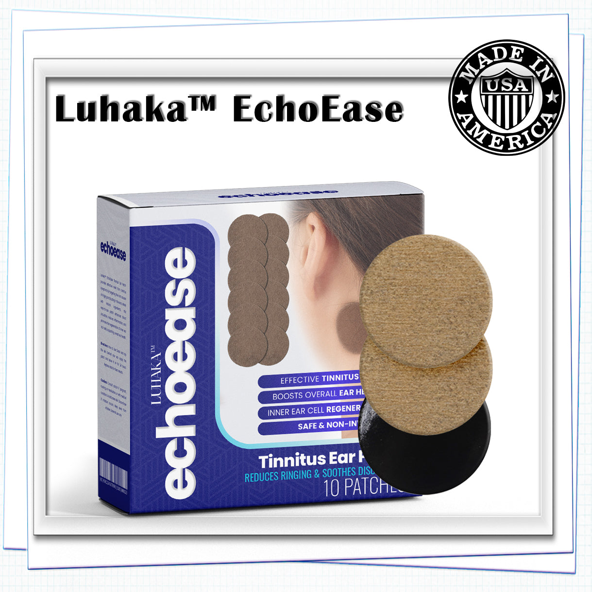 Luhaka™ EchoEase Tinnitus Ear Patch 🔕 6