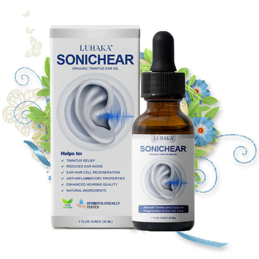 Luhaka™ SonicHear Organic Tinnitus Ear Health Oil  🔥