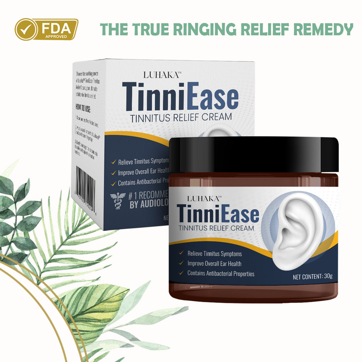 Luhaka™ TinniEase Tinnitus Relief Cream 2