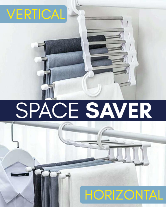 Collapsible Pants Organizing Rack