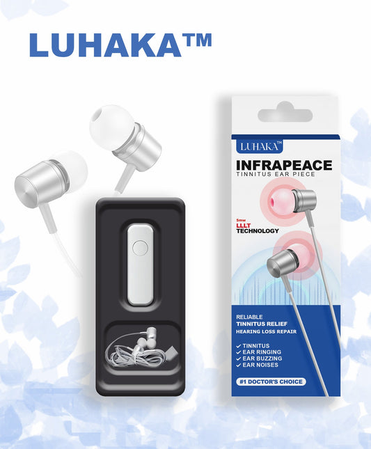 LUHAKA™ Infrapeace -Red Light Therapy Ear Plugs