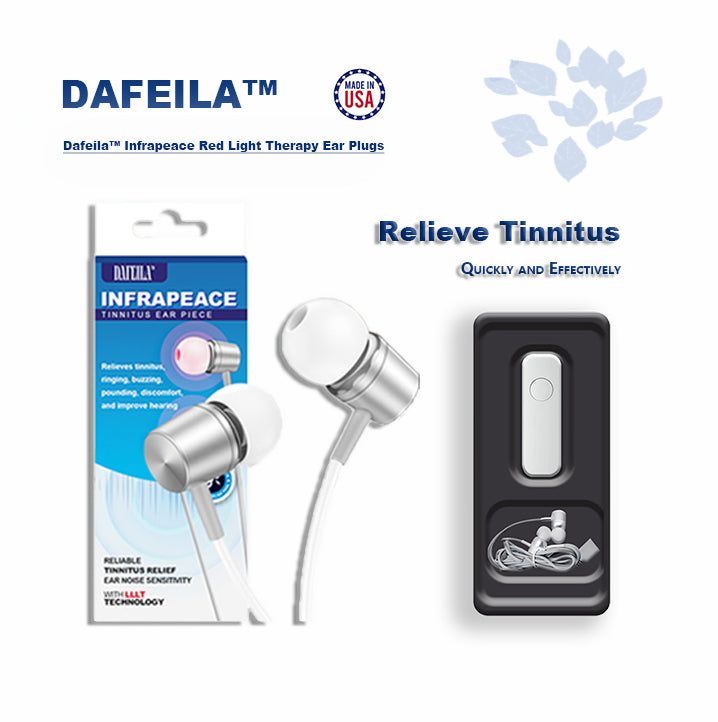 DAFEILA™ INFRAPEACE -Red Light Therapy Ear Plugs 🐇