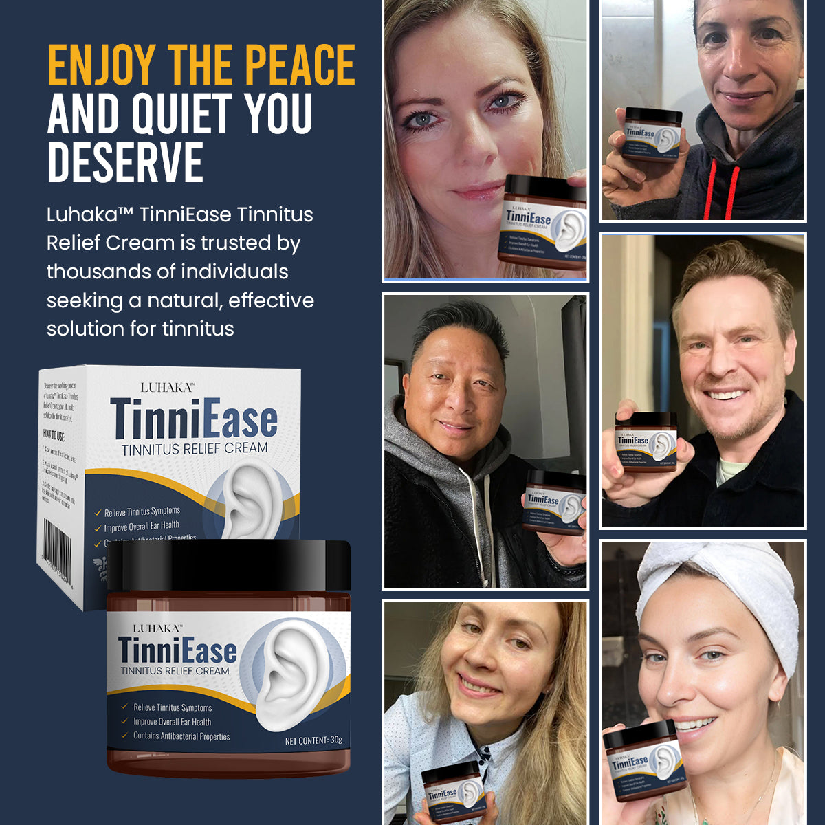 Luhaka™ TinniEase Tinnitus Relief Cream 3