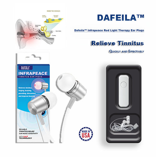 DAFEILA™ INFRAPEACE -Red Light Therapy Ear Plugs 🥯