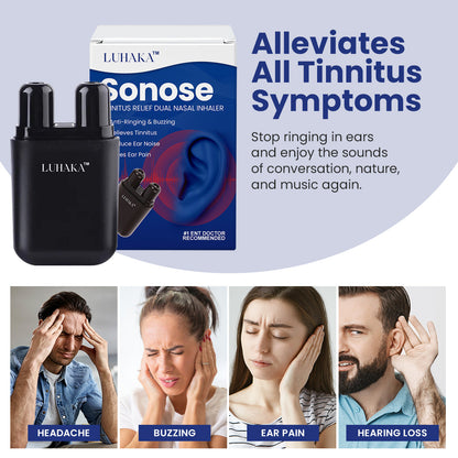 LUHAKA™ Sonose Tinnitus Relief Dual Nasal Inhaler 🎁