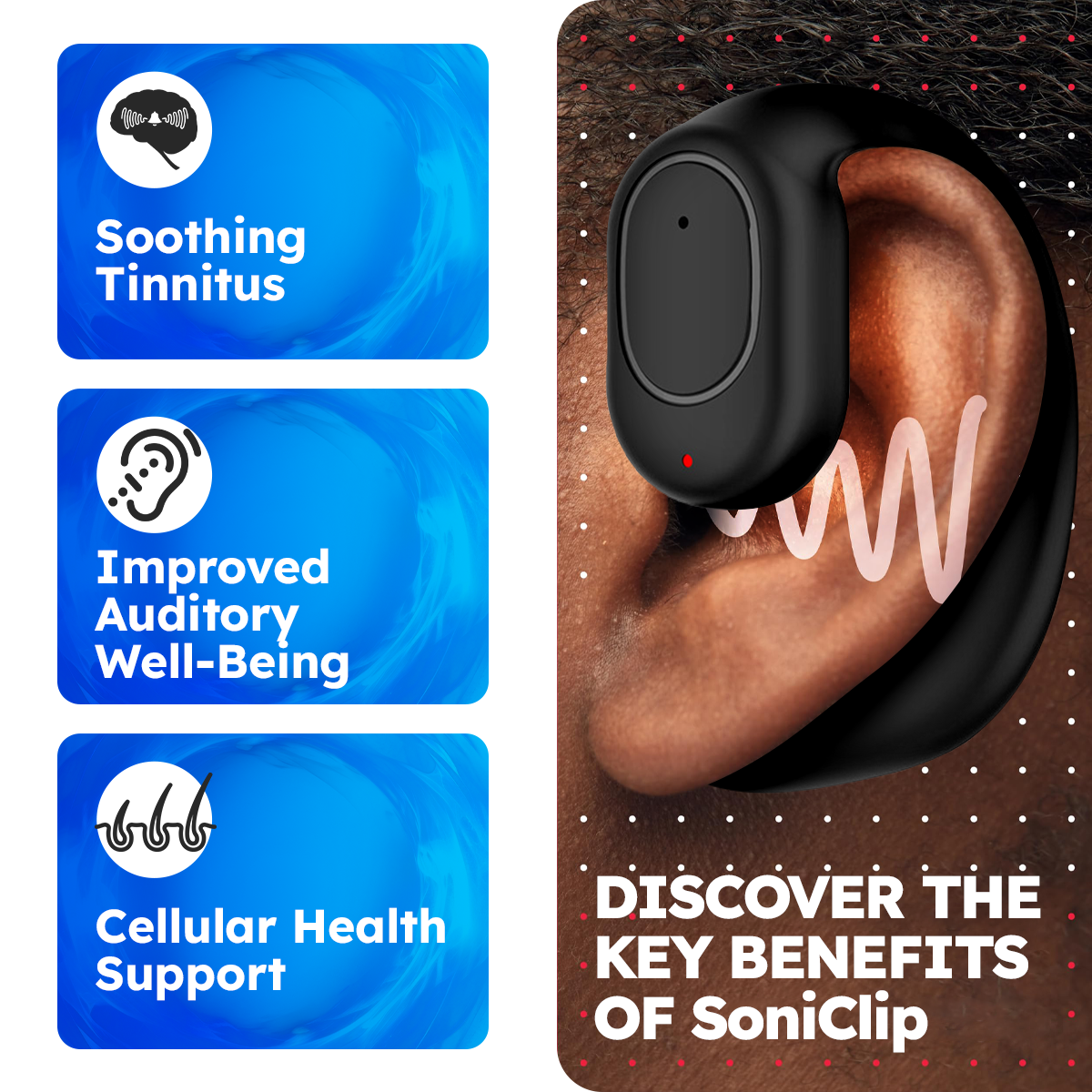 DAFEILA™ SoniClip Tinnitus Relief Device ⭐️