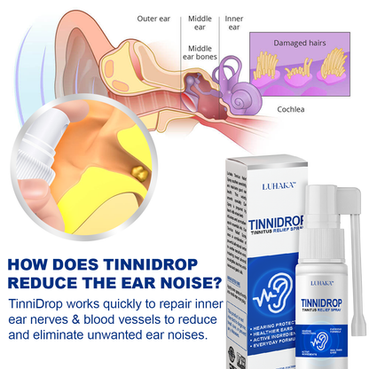 LUHAKA™ TinniDrop Tinnitus Relief Spray 3💎 50%OFF TODAY !