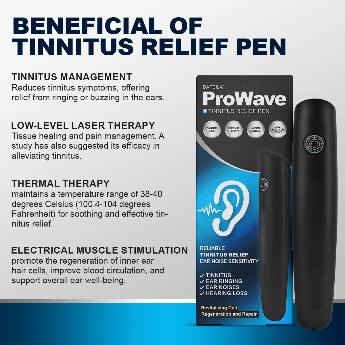 Dafeila™ ProWave Tinnitus Relief Pen ACE1